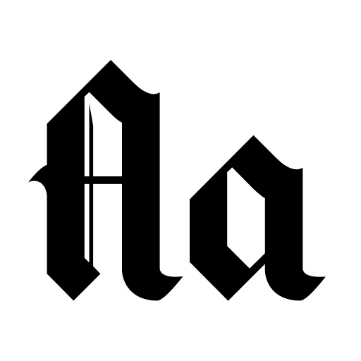 Blacking Font icon
