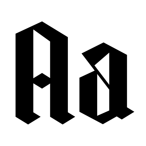Blackiron Demo Font icon