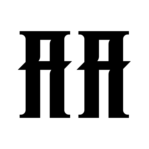 Blackjet Demo Font icon