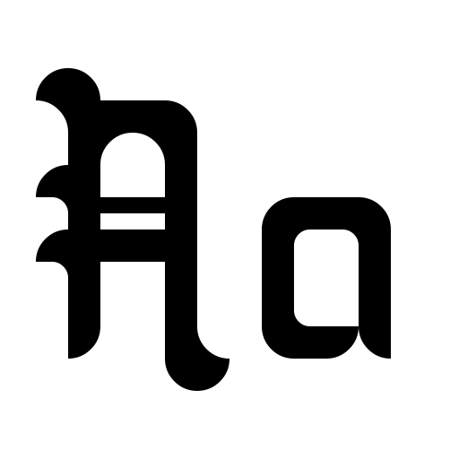 Blackletter Buffoonery Font icon