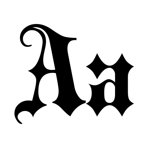 Blackletter Font icon