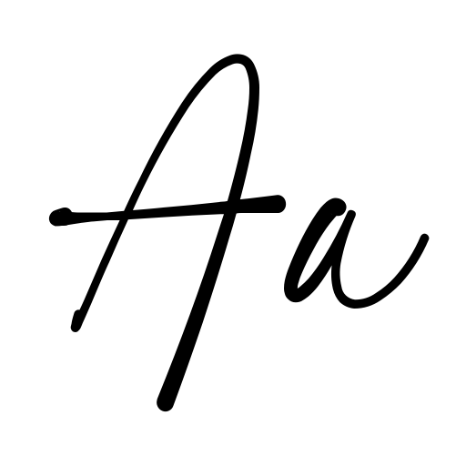 Blacklight Signature Font preview