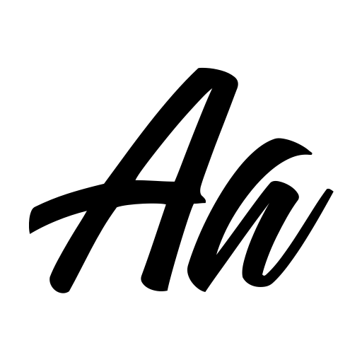 Blacklisted Font icon