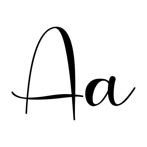 blacklovepink - personal use Font icon