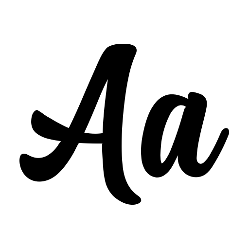 Blackmatte Font icon