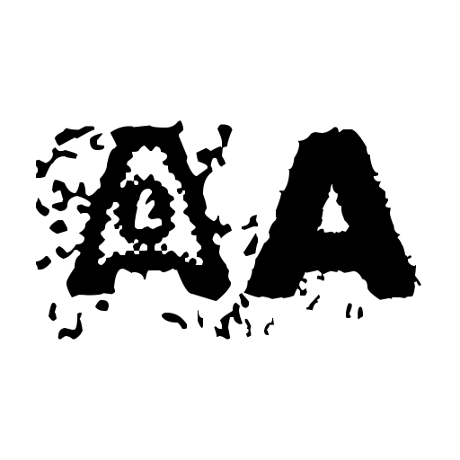 BlackNdot Font icon