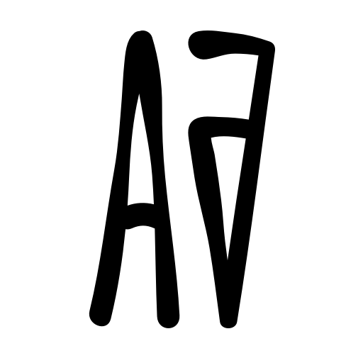 BlackOut-Demo Font icon