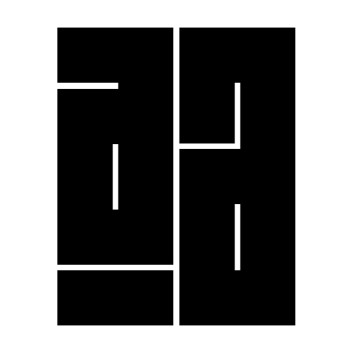 Blackout Font icon