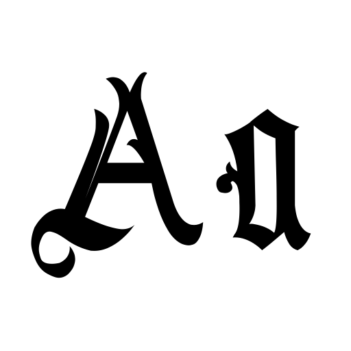 Blackrose Font icon