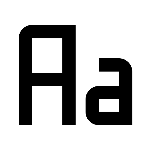 Blackrough Demo Font icon