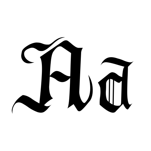 Blackshadow Font icon