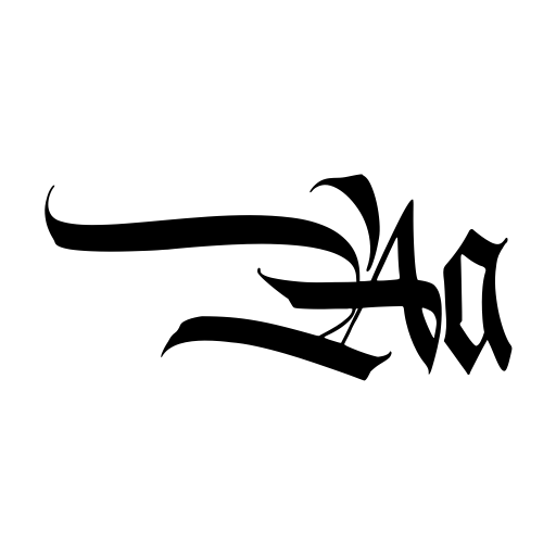 Blackside Personal Use Only Font icon