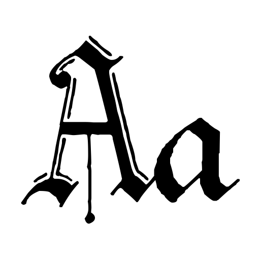 Blackstone_Hand Font preview