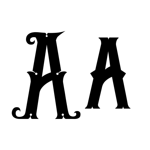 Blacktail Personal Use Only Font icon