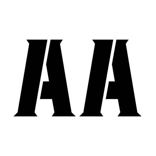 Blacktroops Stencil Font icon