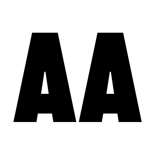 Blacky Font icon