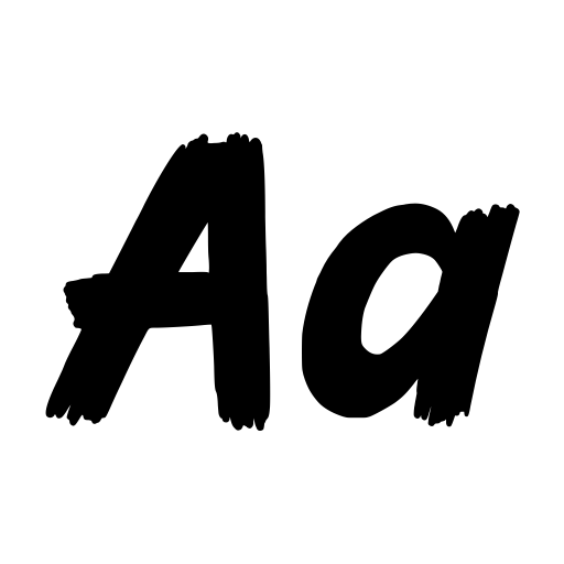 Blackza Font icon
