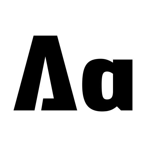 BLADUS Trial Font icon