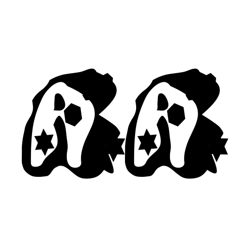 Blanc et Noir Font preview
