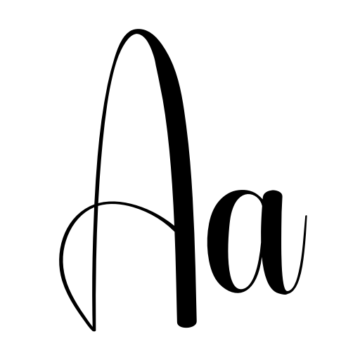 Blancing Font preview