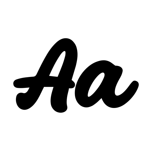 Blang Yellow Font icon
