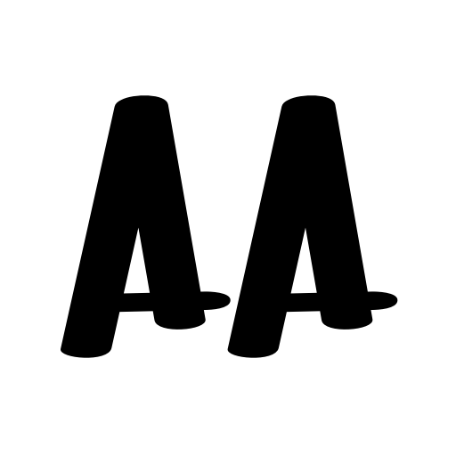 Blank Beach Font icon