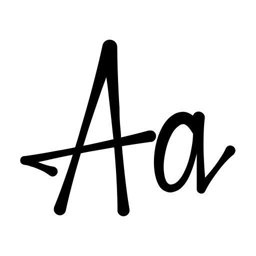Blank Note Font icon