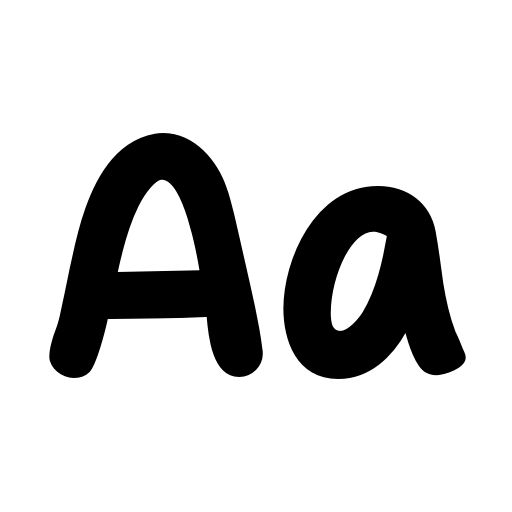 Blank Place Font icon