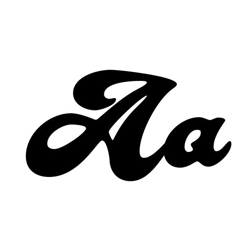 Blank's Script Personal Use Font icon