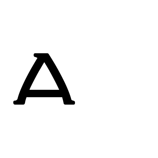 Blanket Type Font icon