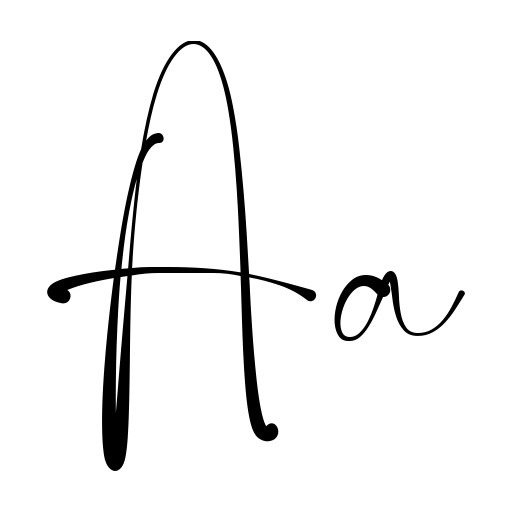Blastine Personal Use Only Font icon