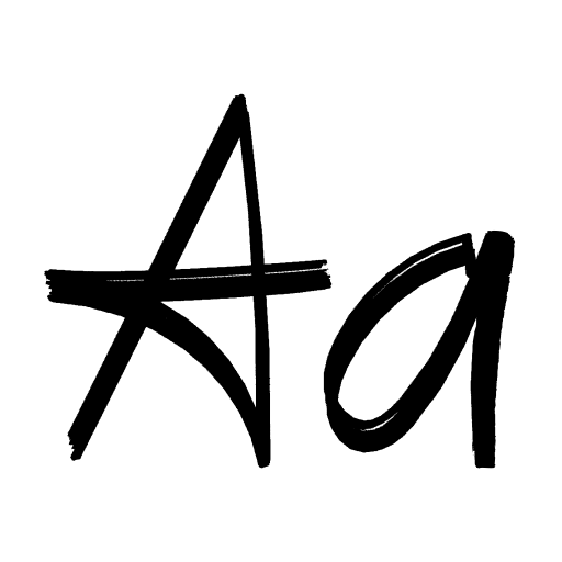 Blasting Brush Font icon