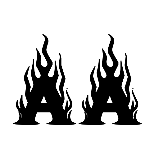 Blaze of Glory Font icon