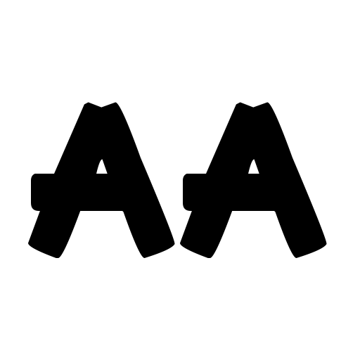 Bleak Chop Font icon