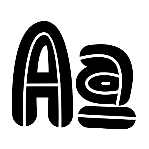 Blendstripe Font icon