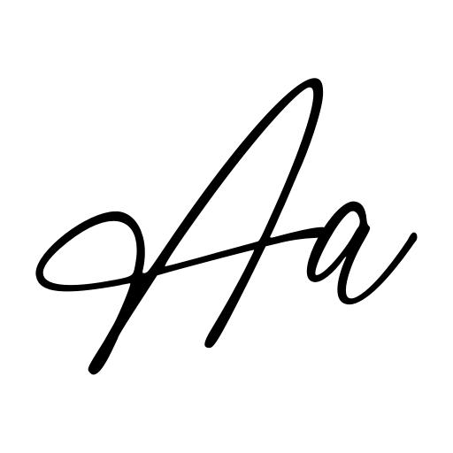 Blessed Signature Font icon