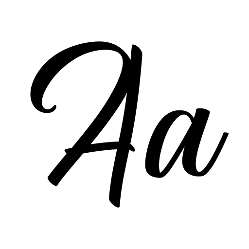 Blestive Script PERSONAL USE Font icon