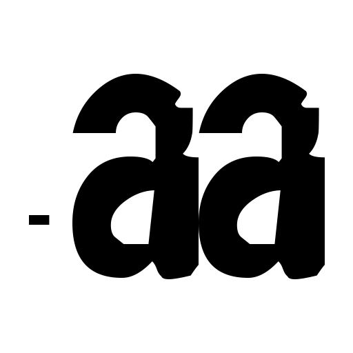Blind Font icon