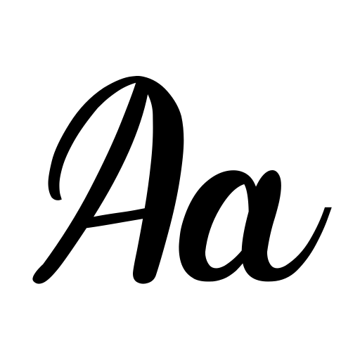 Blinking Font preview