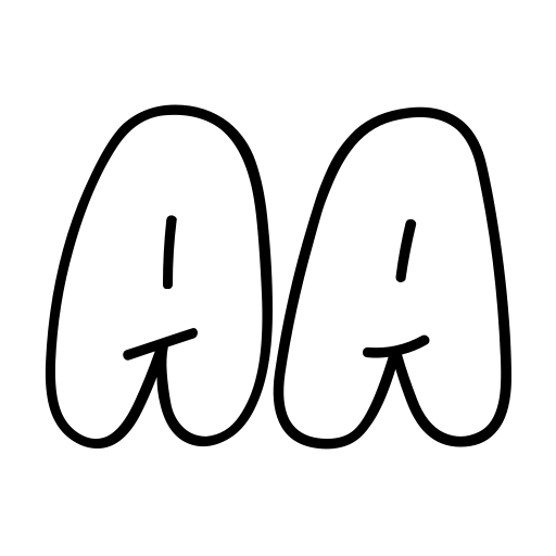 BLOBBER Font icon