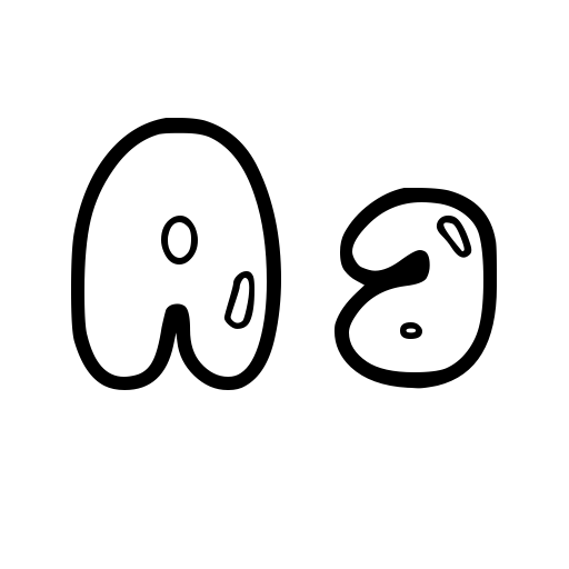 Blobbles Font icon