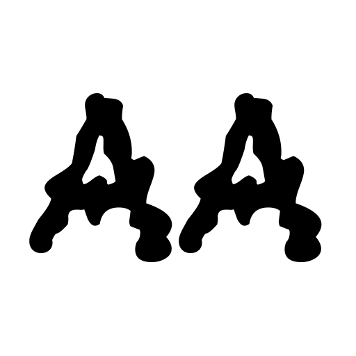 Blobs Font icon