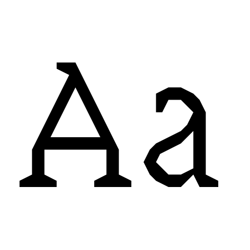 Bloccus Font icon