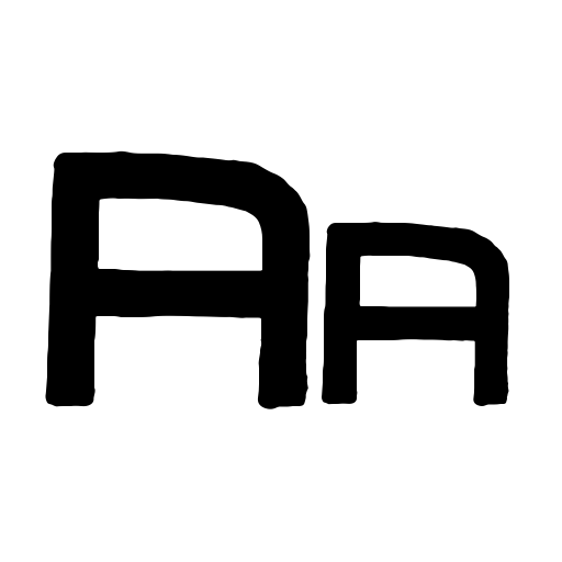 Block Code Font icon