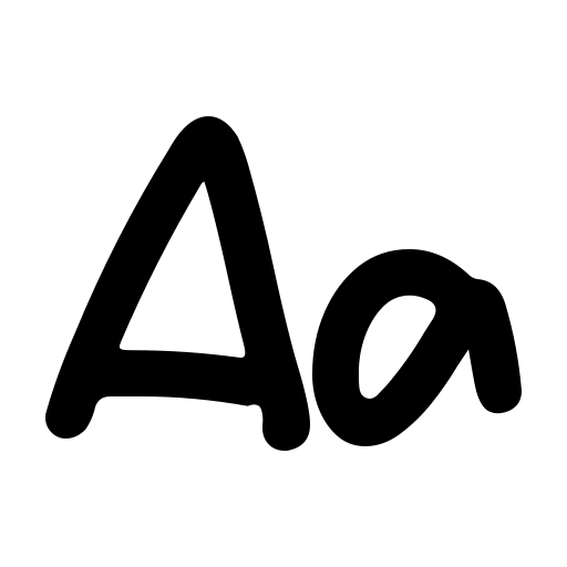 Block Note Font icon
