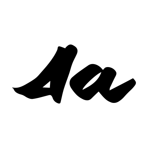 Block Ride Font icon