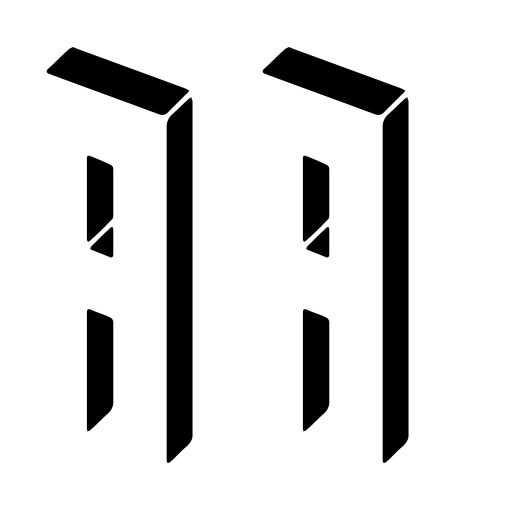 Blockbaq Font icon