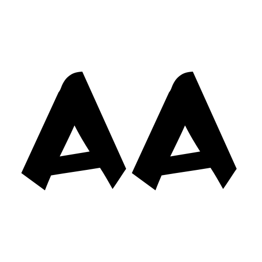 BLOCKHEAD DUDE Personal Use Font icon