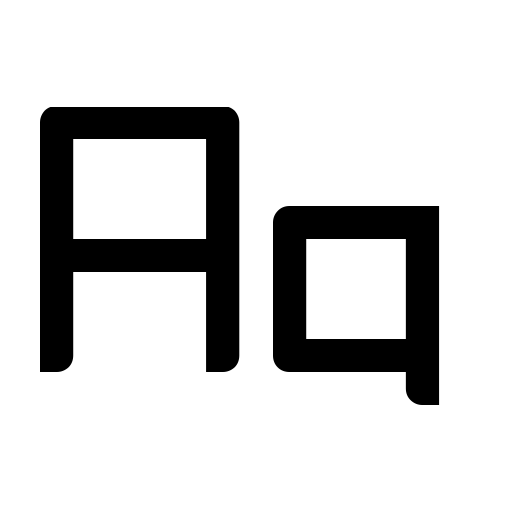 BlockHead Font icon