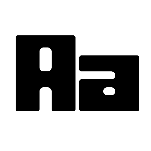 blocking Font icon